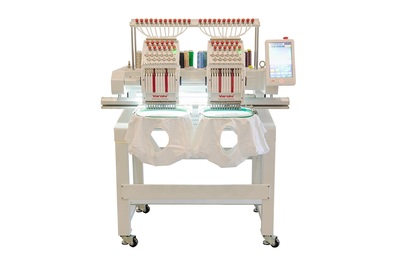 VK-CTF1202 - Two Head 12 Needle Computerized Embroidery Machine(1)