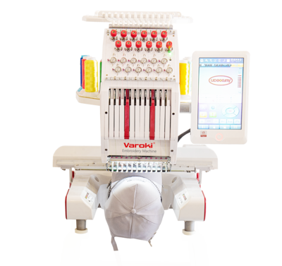 VK-MINI1201 - Single Head 12-Needle Mini type Embroidery Machine(1)